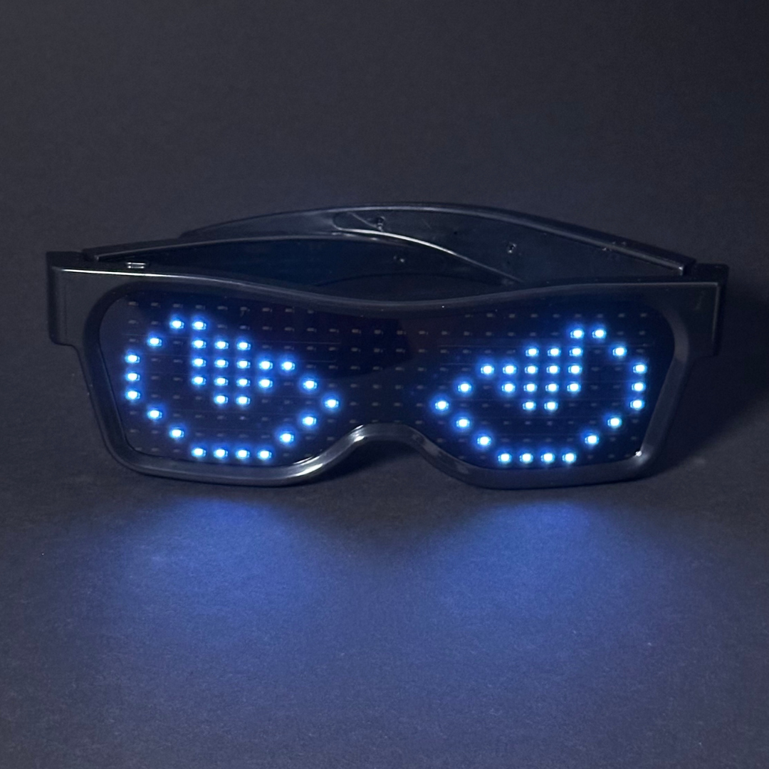 Magic LED Eyeglasses per App einstellbar