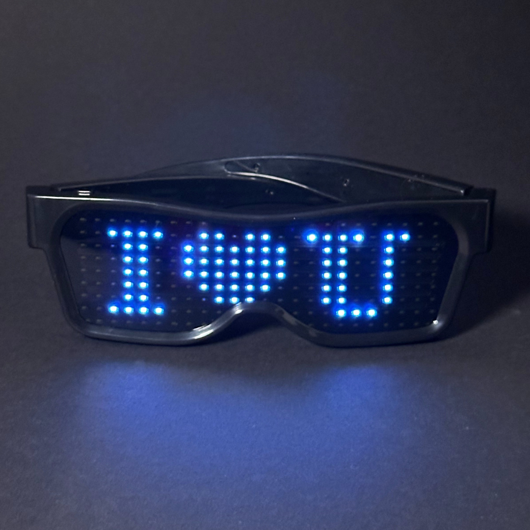 Magic LED Eyeglasses per App einstellbar